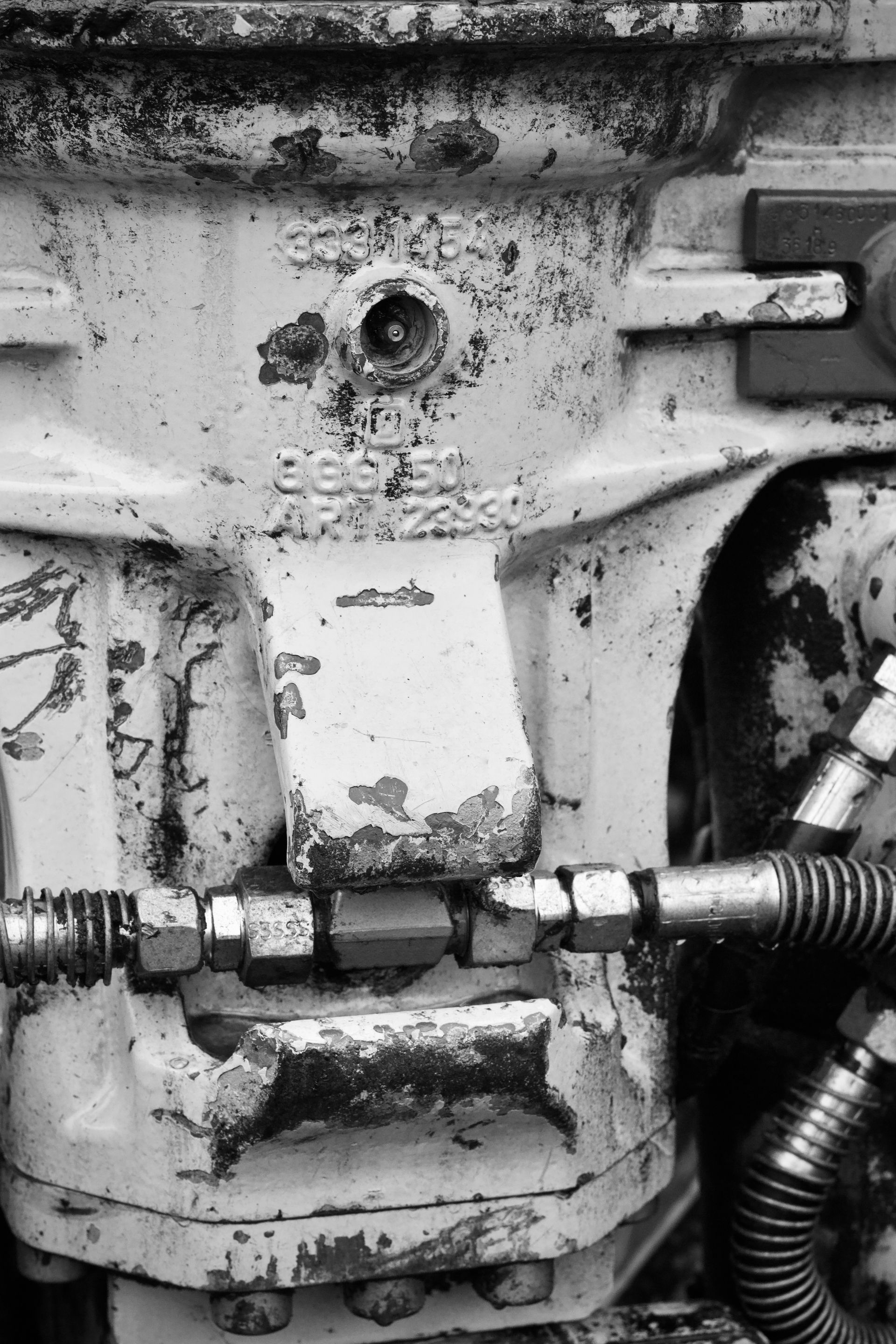 Machine refurbishment in progress